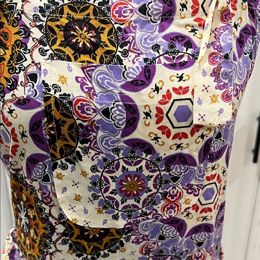 LEI Multicolor Patterned Romper - Picture 7 of 12